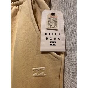 Billabong Perfect Weekend J NDPT Sweatpants Beige Tan Joggers L/12 NEW